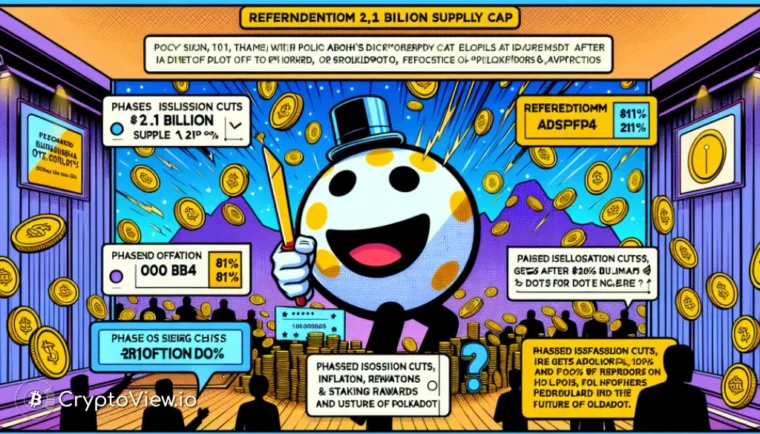 Wird Polkadots DOT eine Angebotsobergrenze von 2,1 Milliarden erreichen?