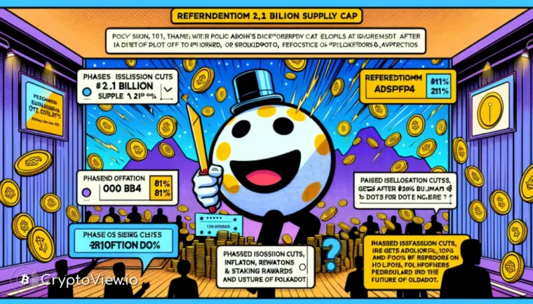 O DOT da Polkadot Atingirá um Limite de Fornecimento de 2,1 Bilhões?