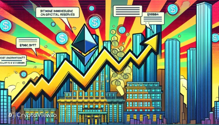 Quanto Ethereum Detiene BitMine Dopo le Recenti Acquisizioni?