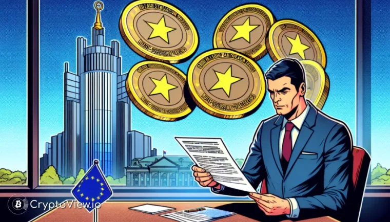 Är ett EU-förbud mot stablecoins på gång för tokens med flera utgivare?
