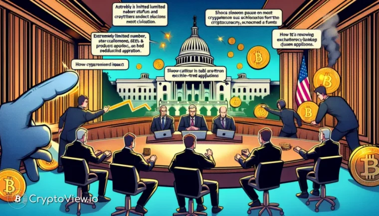 Hvad var krypto-effekten af SEC's regeringsnedlukning?