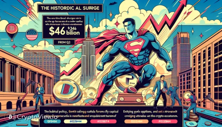 Co spowodowało rekordowy wzrost stablecoinów o 46 miliardów dolarów w Q3?