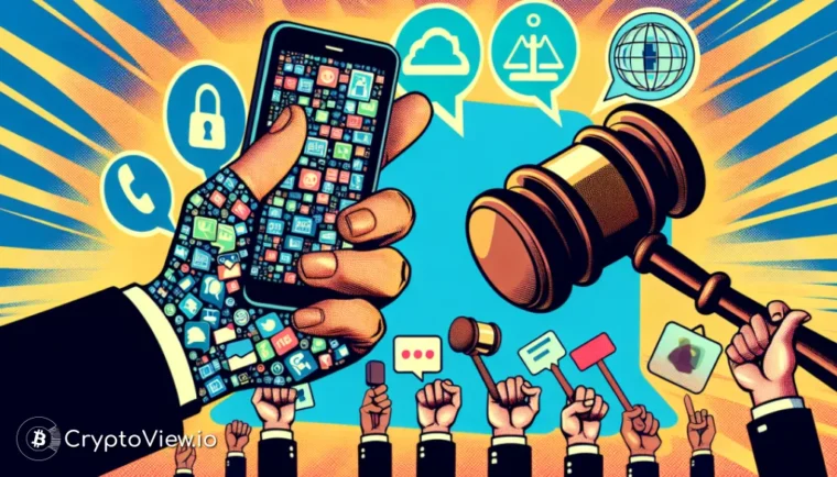 La causa dell'app di tracciamento dell'ICE è una battaglia per la libertà di parola?