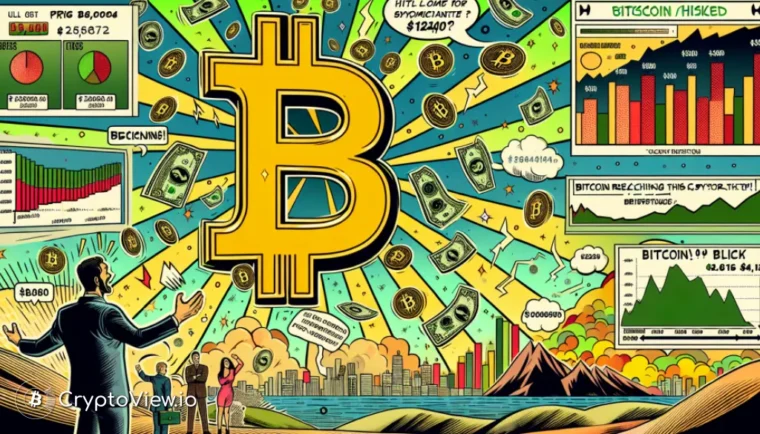 比特币准备突破 12.4 万美元？