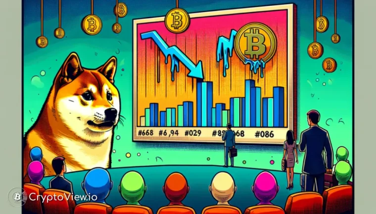 Perché il mercato dei derivati di Shiba Inu ha subito un forte calo?