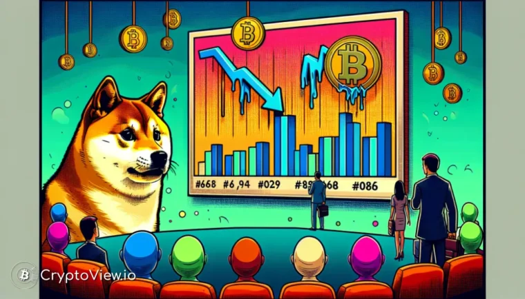 Por que o Mercado de Derivativos de Shiba Inu Teve uma Queda Acentuada?