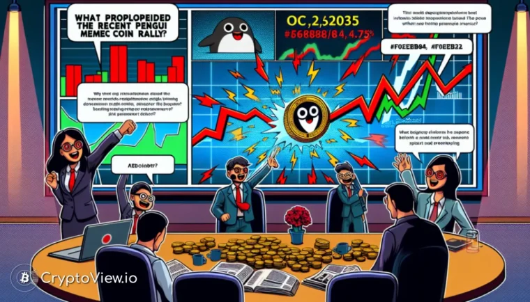 ¿Qué impulsó el reciente repunte de la memecoin PENGU?