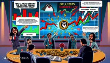 Cosa ha alimentato il recente rally della Memecoin PENGU?