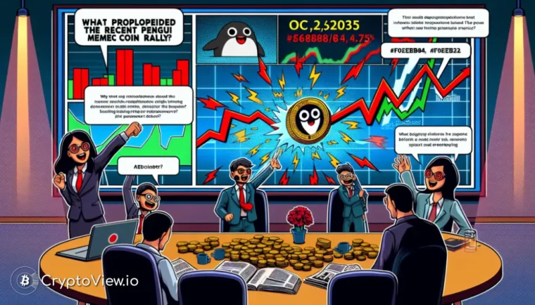 O que Impulsionou o Recente Rali do Memecoin PENGU?