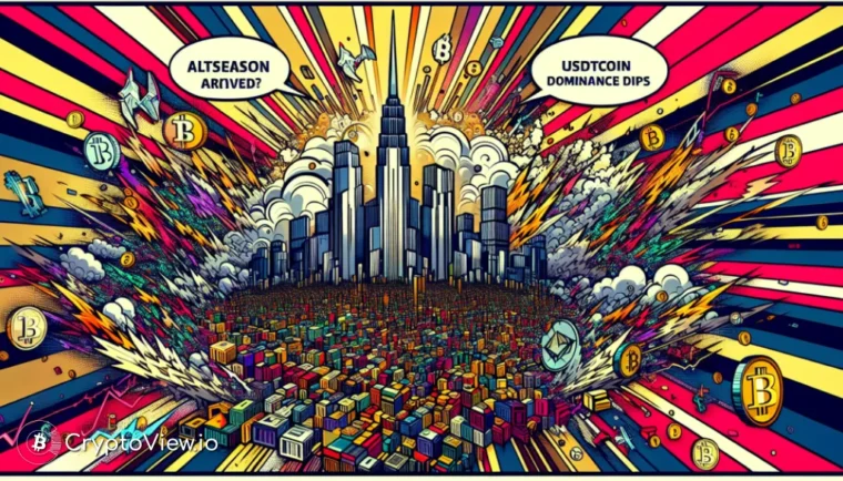 Er Altseason her, nu hvor USDT-dominansen falder?