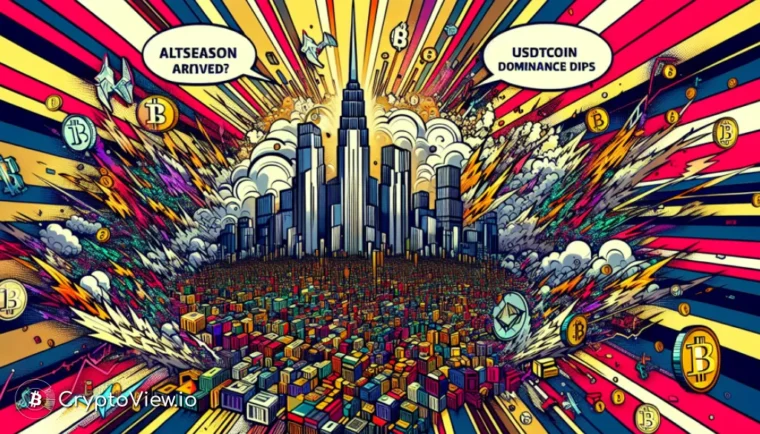 Is Altseason Here as USDT Dominance Dips?