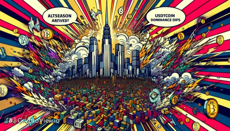 Is Altseason Hier Nu USDT Dominantie Daalt?