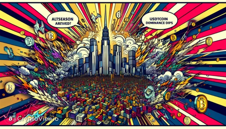 A Altseason Chegou com a Queda da Dominância do USDT?