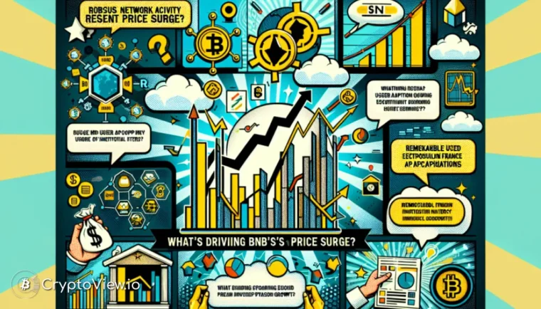 Qu'est-ce qui motive la récente flambée des prix de BNB Chain ?