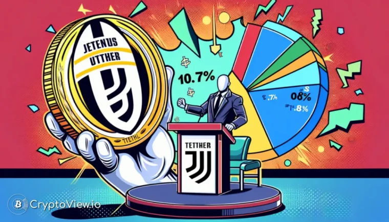 Får Tether mere indflydelse i Juventus' bestyrelseslokale?