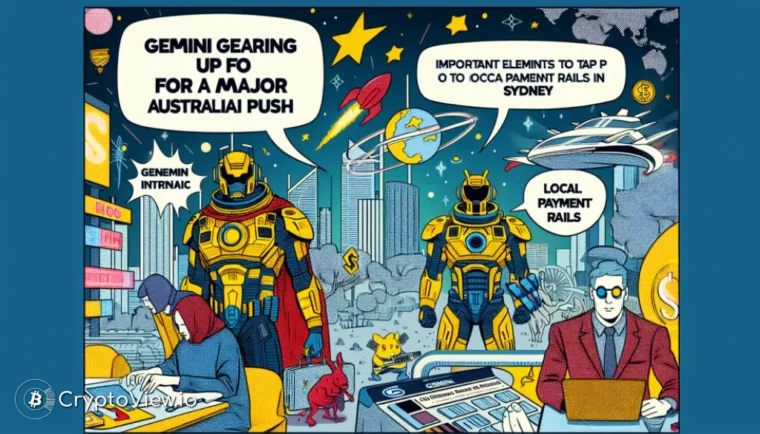 Gjør Gemini seg klar for en stor satsing i Australia?