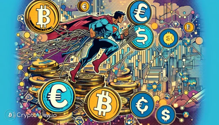 ¿Pueden las Stablecoins en Euros Destronar el Reino Cripto del Dólar?