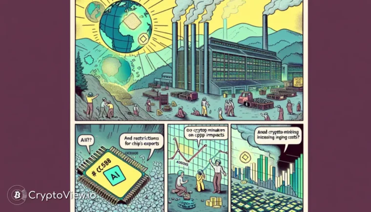 ¿Afectarán los controles de exportación de chips de IA a la minería de criptomonedas?