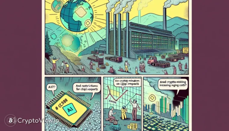 Les contrôles sur l'exportation de puces d'IA auront-ils un impact sur le minage de crypto ?