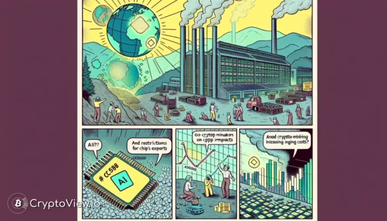 Os Controles de Exportação de Chips de IA Impactarão a Mineração de Cripto?