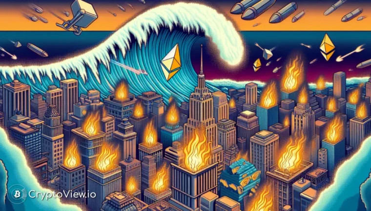 イーサリアムの100億ドルのレバレッジフラッシュはリバウンドを引き起こすか？