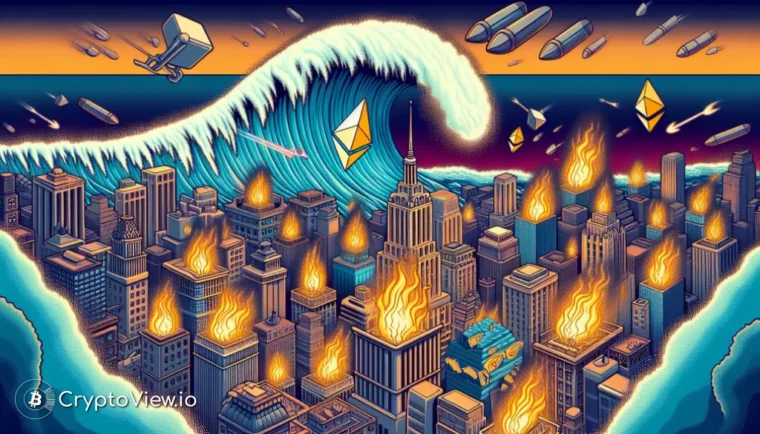 이더리움의 100억 달러 레버리지 청산이 반등을 촉발할 수 있을까?