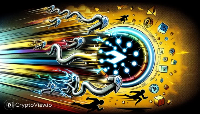 Quelle est la vitesse maximale d'Hydra 1.0 de Cardano ?