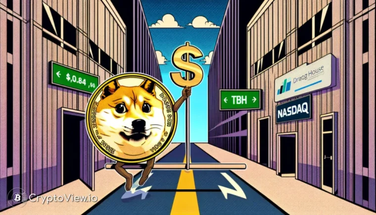 Dogecoin의 NASDAQ 상장 야망이 다음 가격 급등을 주도할까요?