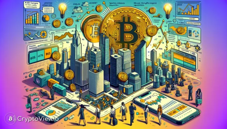 Czy spółki publiczne czerpią zyski z posiadanych zasobów Bitcoin?