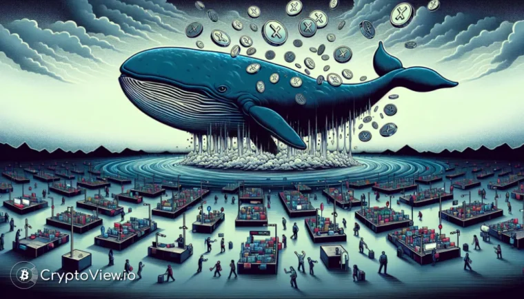 Uma Grande Liquidação de Baleias XRP Sinaliza uma Correção Mais Profunda?