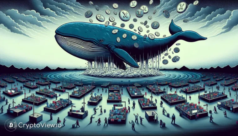 주요 XRP 고래 매도가 더 깊은 조정 신호일까요?