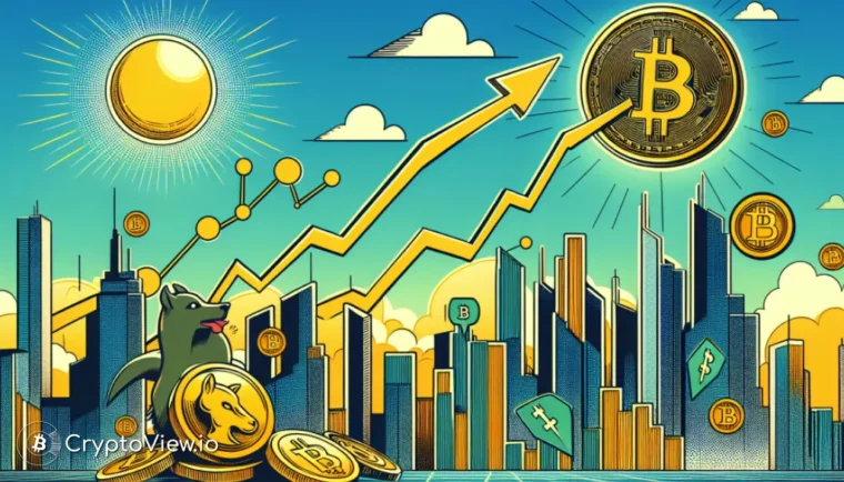 Kan Dogecoin nå 0,86 dollar mitt i en marknadsuppgång?