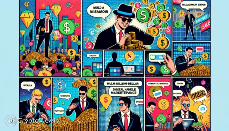 O que está impulsionando o mercado X Handle de milhões de dólares?