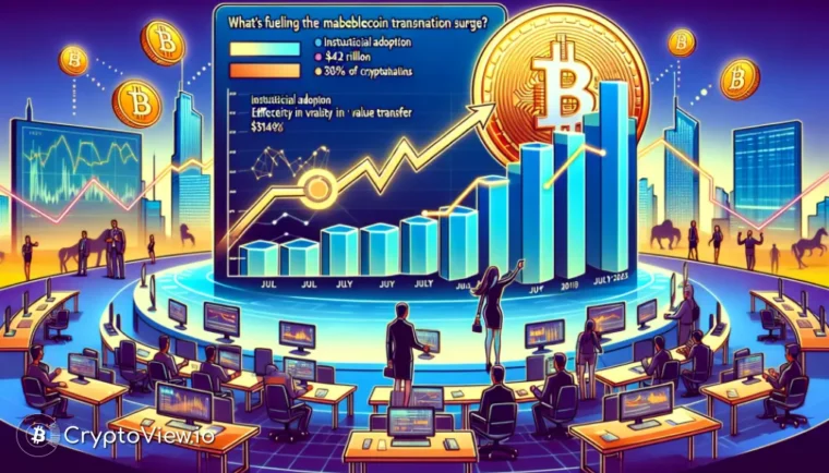 Was treibt den massiven Stablecoin-Transaktionsanstieg an?