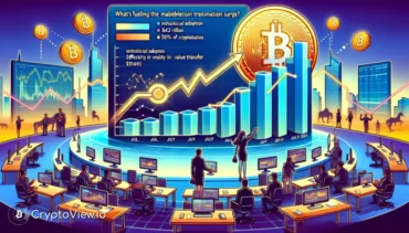 O que está impulsionando o enorme aumento nas transações de Stablecoin?