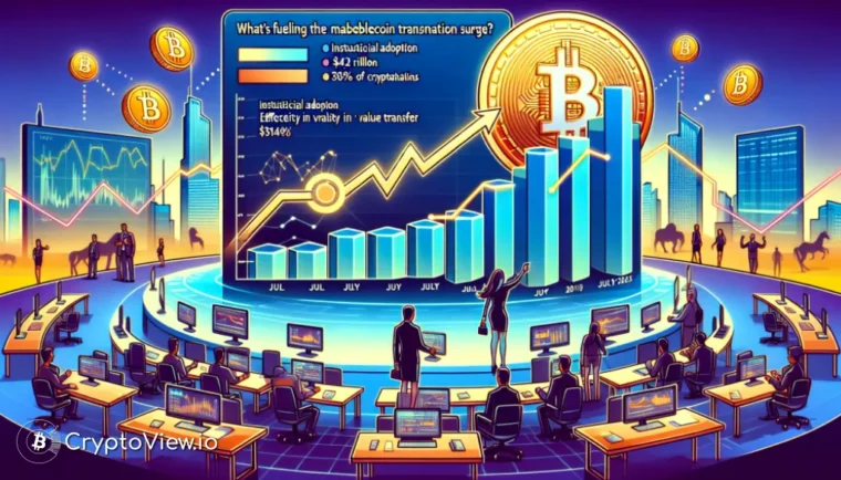 O que está impulsionando o enorme aumento nas transações de Stablecoin?