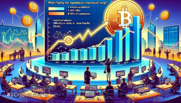 Vad driver den massiva ökningen av Stablecoin-transaktioner?