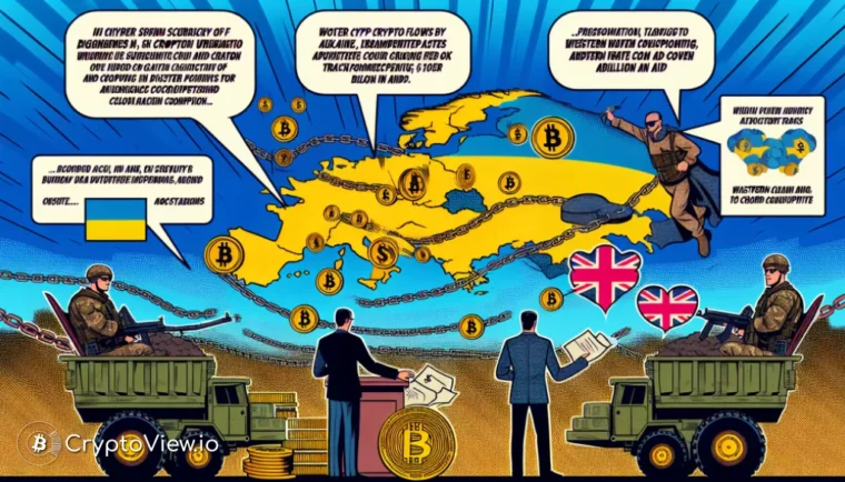 Czy zachodni audyt kontroluje przepływy krypto Ukrainy?