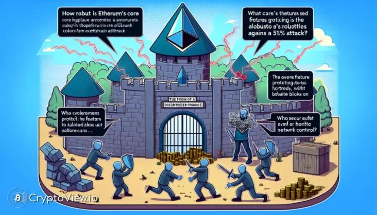 Quão Robusto É o Núcleo do Ethereum Contra um Ataque de 51%?