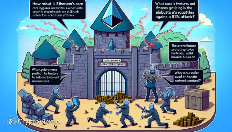 Hur robust är Ethereums kärna mot en 51%-attack?