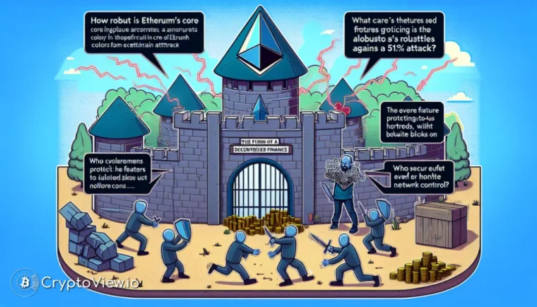 51% 공격에 대한 이더리움 코어의 견고성은 어느 정도인가?