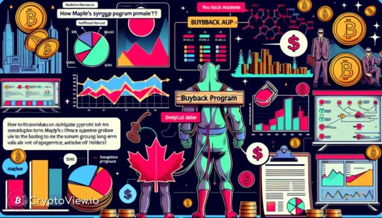 How is Maple's SYRUP buyback program impacting its value?