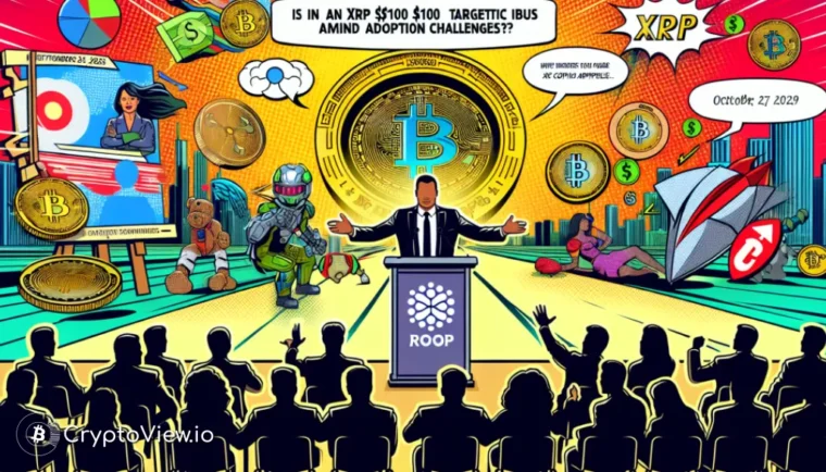 ¿Es un objetivo de $1000 para XRP realista en medio de los desafíos de adopción?