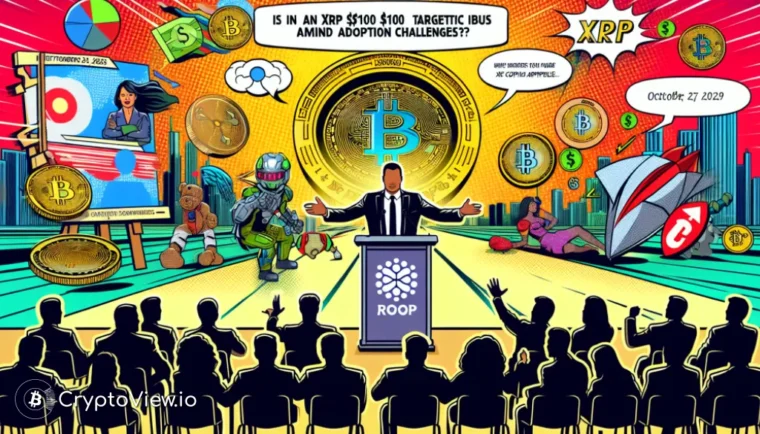 Um Alvo de US$ 1000 para XRP é Realista em Meio aos Desafios de Adoção?