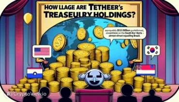 Tether की अमेरिकी ट्रेजरी होल्डिंग्स कितनी बड़ी हैं?