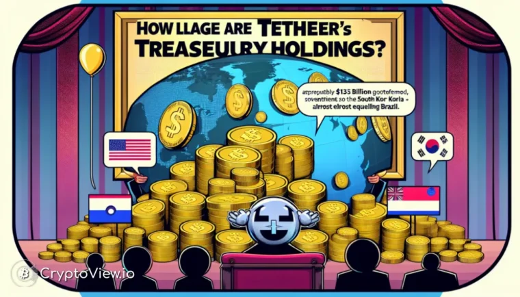 Quão Grandes São as Participações de Títulos do Tesouro dos EUA da Tether?