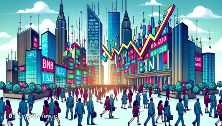 Vad är det senaste BNB-prismålet mitt i konsolideringen?