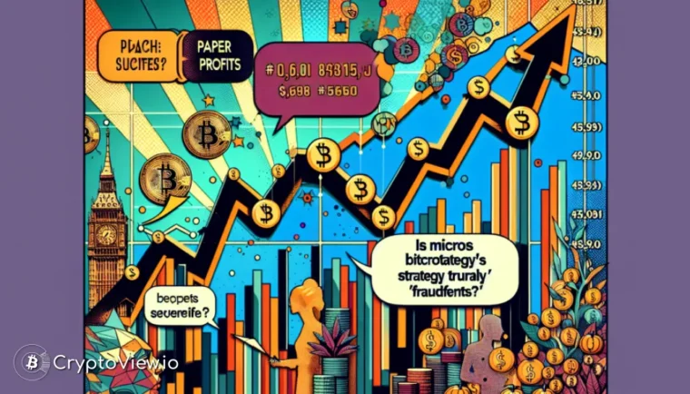 Är MicroStrategys Bitcoin-strategi verkligen "bedräglig"?