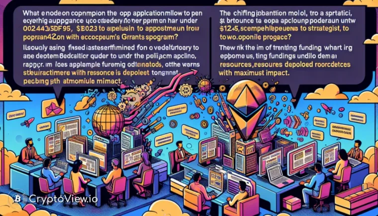 Hur utvecklas Ethereum Foundations bidragsprogram?