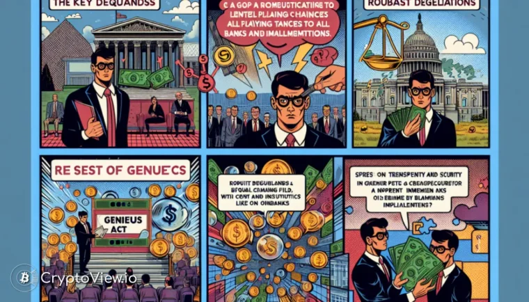 Quelles sont les principales exigences de Circle pour la mise en œuvre de la loi GENIUS ?